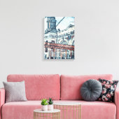 Ellis Island Canvas Afdruk (Insitu (Woonkamer))