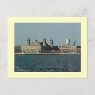 ELLIS ISLAND, ELLIS ISLAND, NEW YORK CITY, VERENIG BRIEFKAART