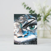Ellis Island eye Briefkaart (Staand voorkant)