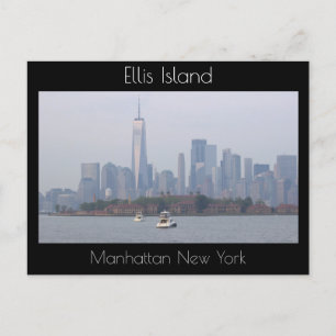Ellis Island Manhattan, New York Briefkaart