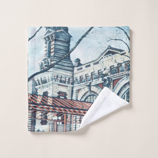 Ellis Island, New York (Gant de toilette)