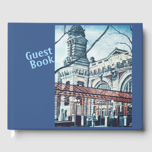 Ellis Island, New York City Gastenboek (Voorkant)