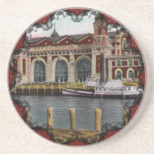 Ellis Island Onderzetter
