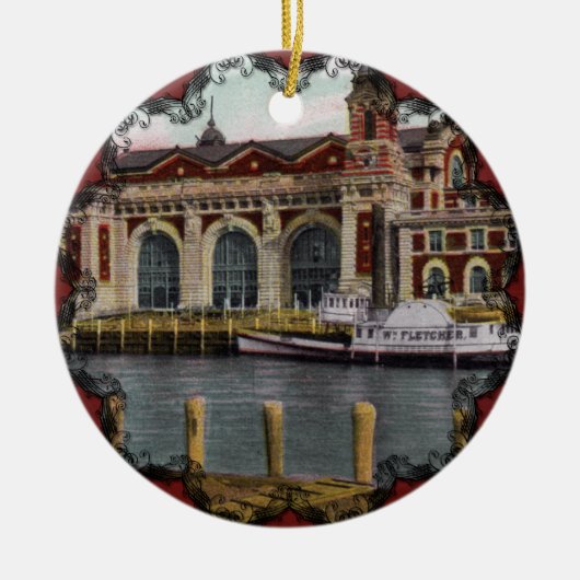  Ellis Island Ornament (Voorkant)