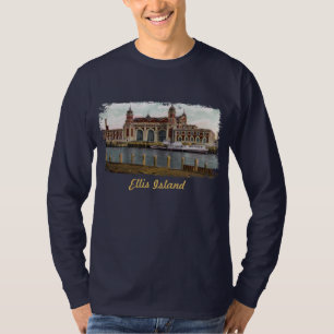 Ellis Island Painted Mannen Shirt