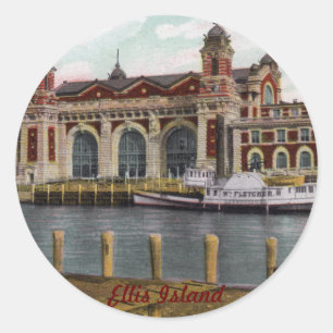Ellis Island Sticker