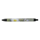 Ellis Rowan Blauw Wit Water Lelie Bloemen Zwarte Inkt Pen (Voorkant)