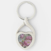 Ellis Rowan Pink Water Lily Flowers Sleutelhanger (Voorkant)
