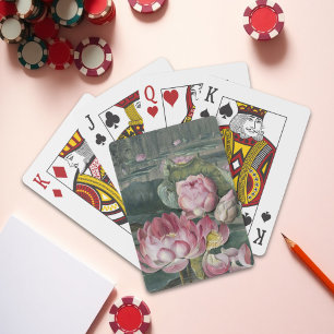 Ellis Rowan Sacred Lotus Water Lily Flower Pokerkaarten
