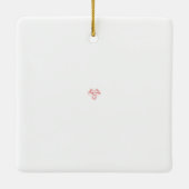 Ellis-Untamed Arctic OC Fantasy Winged Reindeer Keramisch Ornament (Achterkant)