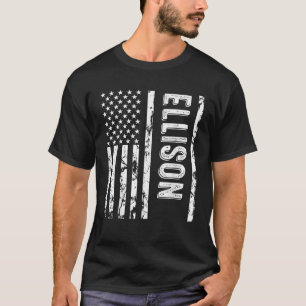 Ellison Achternaam Grappig Achternaam Team Ellison T-shirt
