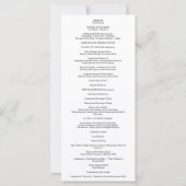 Ellison Programme de Mariage Catholique avec Masse (Dos)