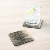 Elm-bomen in Old Hall Park, East Bergholt, 1817 (p Bier Onderzetter (Rechterzijde)