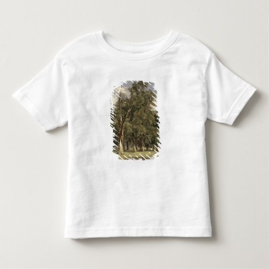 Elm-bomen in Prater, 1831 Kinder Shirts (Voorkant)