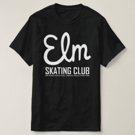 Elm Skating Club, Elmhurst, Illinois (Donkere kleu T-shirt