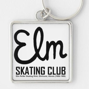 Elm Skating Club, Elmhurst, Illinois Sleutelhanger