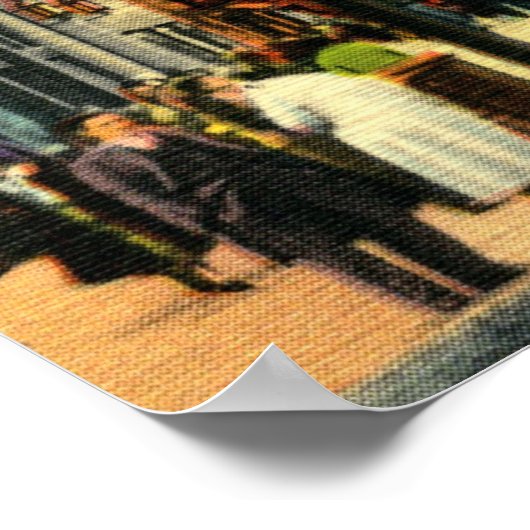 Elm St, Manchester, New Hampshire, 1948  Poster (Hoek)