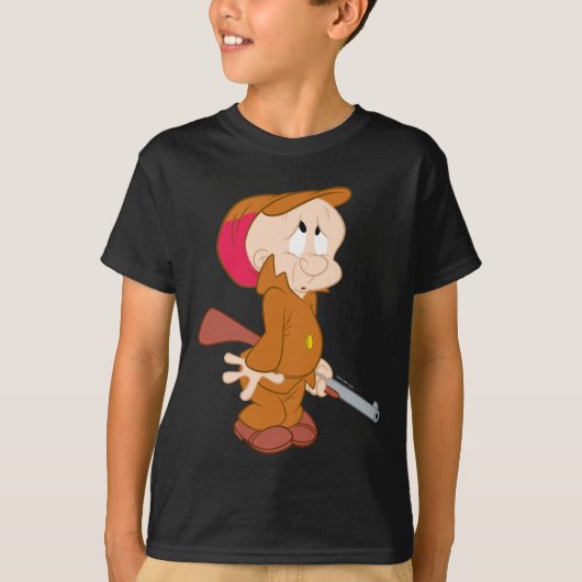 ELMER FUDD™ | Bangangst Pose T-shirt (Voorkant)