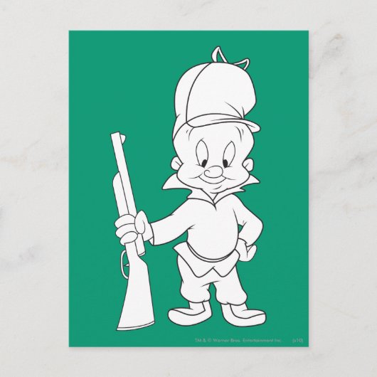 ELMER FUDD™ BRIEFKAART (Voorkant)