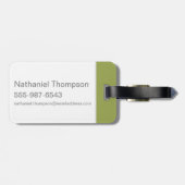 ELMER FUDD™ & BUGS BUNNY™ "Wabbits Not Weapons" Bagagelabel (Achterkant horizontaal)