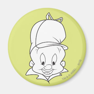 ELMER FUDD™ Head Shot Magneet
