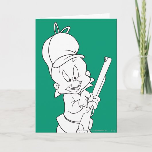 ELMER FUDD™ Hunting Kaart (Voorkant)