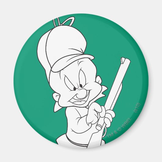 ELMER FUDD™ Hunting Magneet (Voorkant)