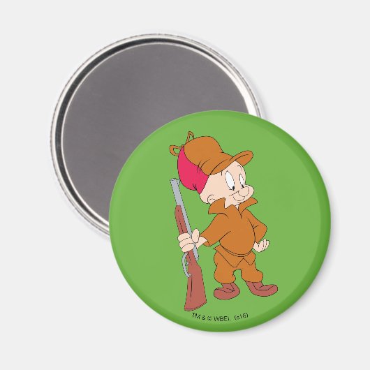 ELMER FUDD™ | Met Pistool Magneet (Voorkant / Achterkant)