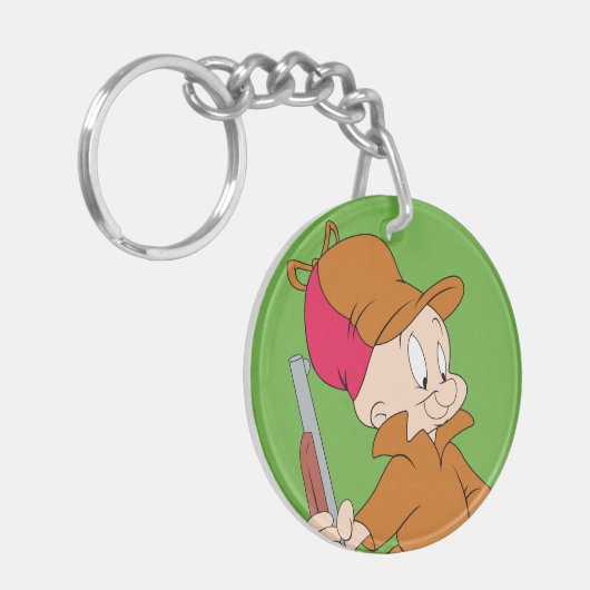 ELMER FUDD™ | Met Pistool Sleutelhanger (Voorkant Links)