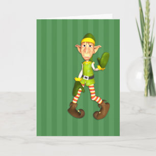 Elmer La carte de Noël Elf
