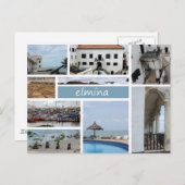 elmina briefkaart (Voorkant / Achterkant)