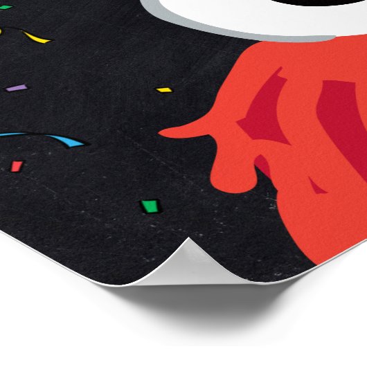 Elmo | 3e verjaardag Poster van de geboorte (Hoek)