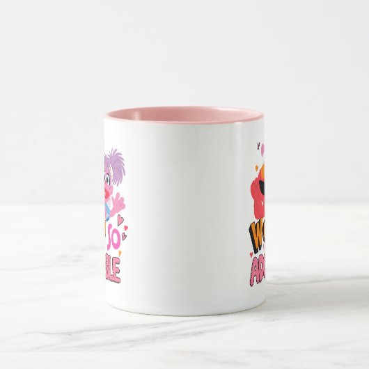 Elmo & Abby| Zo Schattige Mok (Midden)