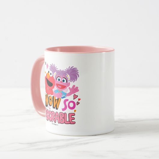 Elmo & Abby| Zo Schattige Mok (Voorkant links)