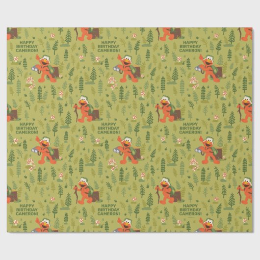 Elmo | Adventure wacht op verdampingspapier van af Cadeaupapier (Vlak)