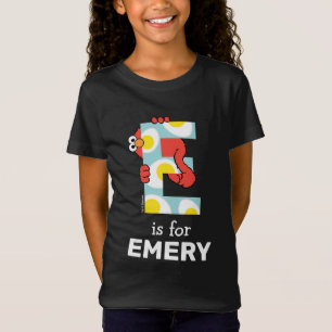 Elmo Alfabet E Eieren T-shirt