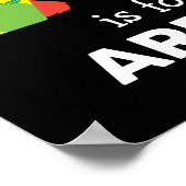 Elmo Alfabet | Een Appel Poster (Hoek)