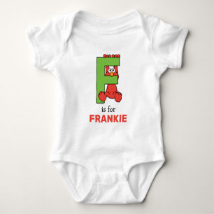 Elmo Alfabet F Groen Romper