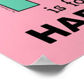 Elmo Alfabet | H Groen Poster (Hoek)