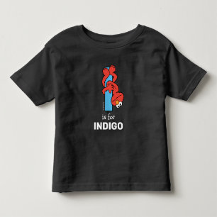 Elmo Alfabet   Ik Blauw Kinder Shirts