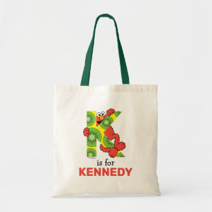 Elmo Alfabet   K Kiwi Tote Bag
