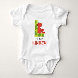 Elmo Alfabet   L Blad Romper