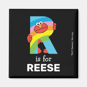 Elmo Alfabet   R Regenboog Magneet
