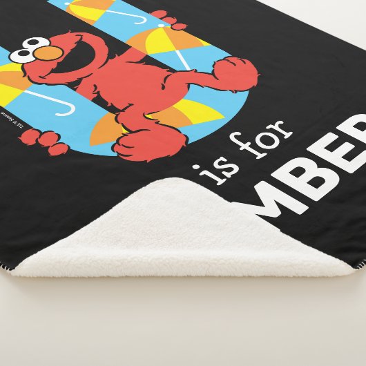 Elmo Alfabet | U Paraplu Sherpa Deken (3/4)