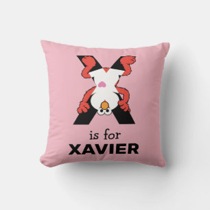 Elmo Alfabet   X X-stralen Kussen