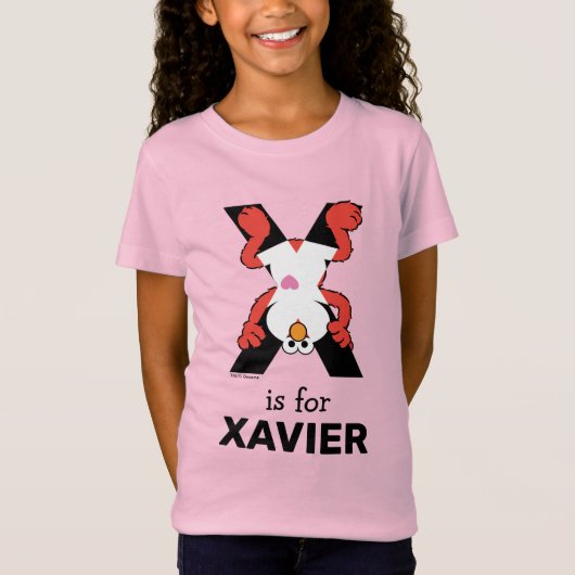 Elmo Alfabet | X Xray T-shirt (Voorkant)