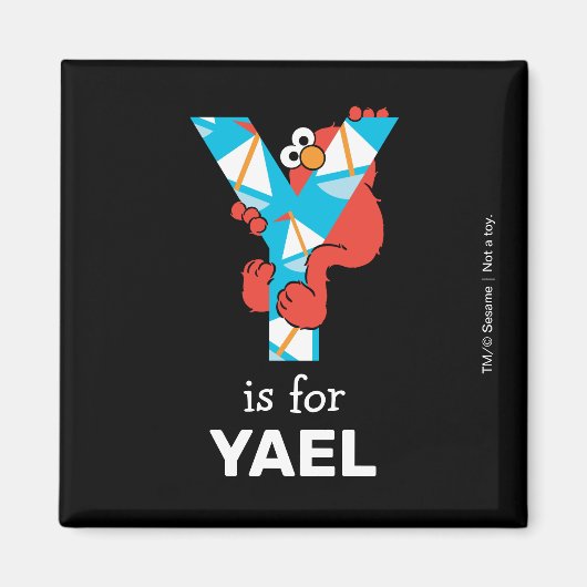 Elmo Alfabet | Y Jacht Magneet (Voorkant)