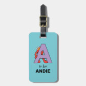 Elmo Alphabet | A PAARS Bagagelabel (Voorkant verticaal)