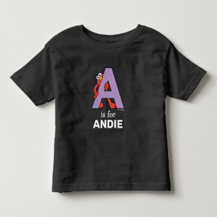 Elmo Alphabet   A PAARS Kinder Shirts