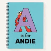 Elmo Alphabet | A PAARS Notitieboek (Voorkant)